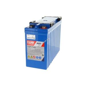 FIAMM 12FIT40 OGIV 12V 40Ah akku ólom-sav kép