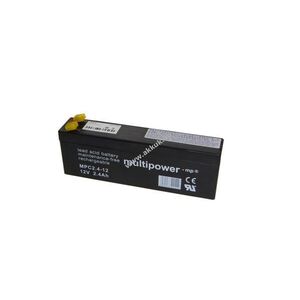 Multipower MP2, 4-12C MPC2, 4-12 12V2400mAh ólomsavas akku kép