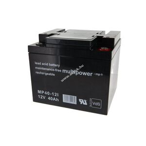 Multipower MP40-12 MP40-12I 12V 40Ah akku ólomsav kép