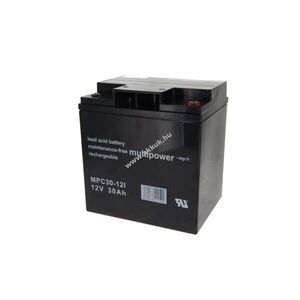 Multipower MP30-12C, MPC30-12I 12V 30Ah ólomakku kép