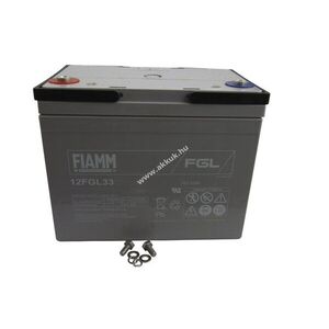 FIAMM OGIV 12FGL33 12V 33Ah akku AGM kép