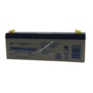 Powersonic PS-1229L 12V 2900mAh akku AGM ólom kép
