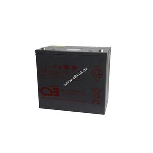 CSB HRL12200W-FR 12V 55Ah akku ólom-gél kép
