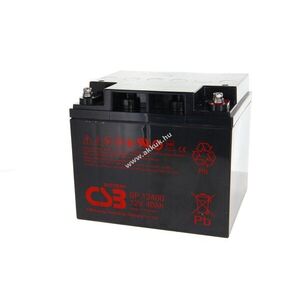 CSB GP12400 12V 40Ah VdS G122042 ólomakku kép