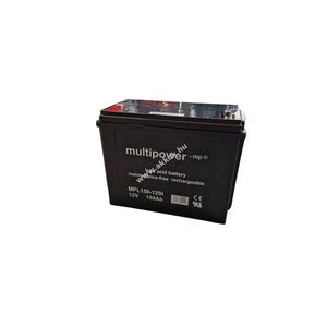 Multipower MPL150-12SI 10 éves típus 12V 150Ah ólomakku kép