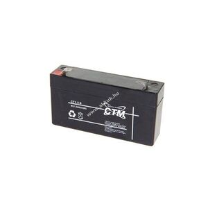 CTM CT1, 3-6 6V 1300mAh akku ólomzselés kép