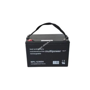 Multipower MPL12365H 10 éves nagyáramú 12V 95Ah ólomsavas akku kép