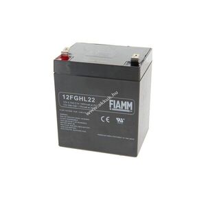 FIAMM 12FGHL22 akku 12V 5000mAh 6, 3mm Faston ólomakku kép