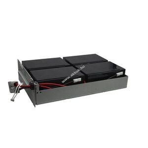 Helyettesítő akku APC RBC23 SU1000RMI2U SUA100RMI2U kerettel kép