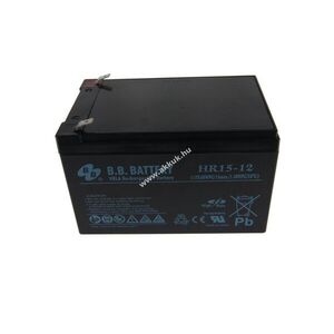 B.B. Battery típus HR15-12 12V 15000mAh akku Pb kép