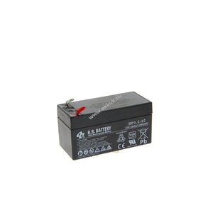 B.B. Battery BP1.2-12 12V 1200mAh 4, 8mm Faston akku ólomsavas kép