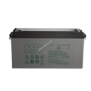 SSB SBL150-12i 12V 150Ah akku ólom-savas kép