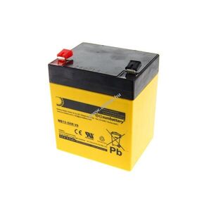 SUN MB12-5HRV0 12V 5000mAh akku AGM ólom kép