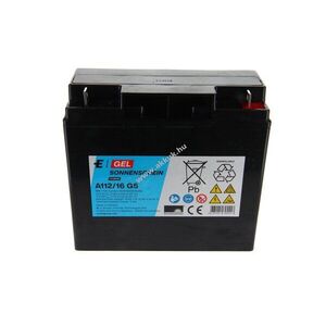 Sonnenschein/ EXIDE A112/16G5 12V 17000mAh ólom-gél akku kép