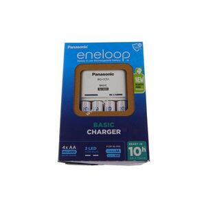 Panasonic ENELOOP BQ-CC51 töltő + 4x BK-3MCCE AA Mignon ceruza akku 1, 2V 1900mAh NiMH kép