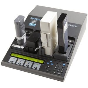 Cadex C7400ER-C akkuelemző 4 állomás 170W 36V 6A 4 akkutartó BBM4ER-B szoftver kép