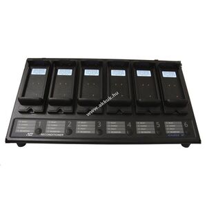 ACT i87EU 6 csatornás töltő 6 standard adapterrel, kisütés-funkció, 450x275x155mm kép