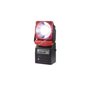 AccuLux kézi reflektor SL5 LED 3W készlet töltőállomással 230V/12V/24V narancs előlap kép