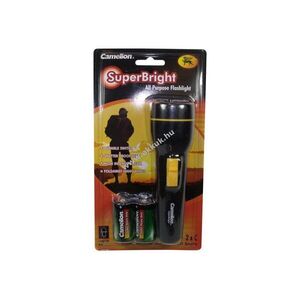 Camelion LED zseblámpa Superbright 2 x C (bébi méret) elemekkel együtt kép