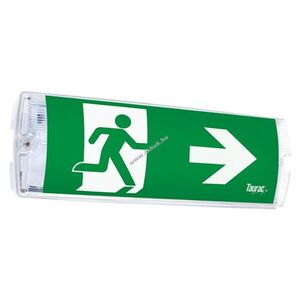 TAURAC Melbourne LED vészkijelző 4W 3h IP65 átlátszó tesztgomb B1D14603 kép