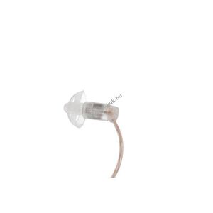 Helyettesítő GES-12 ultrakönnyű diszkrét fülhallgató 30cm spirálkábel szögletes 3, 5mm jack kép