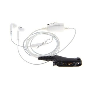Helyettesítő fülhallgató-mikrofon GE-IPE533W2M20-S-01 Motorola MXP600 R7 R7A fehér kép