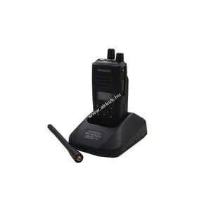 Kenwood NX3200-11b kétirányú rádió KNB-57L akku, antenna, övcsipesz, Wetech WTC-646 autós töltő kép