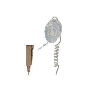 Helyettesítő headset GES-PW4-29 Motorola ST7000 LEX L11 rejtett viselet bőrszínű kábelcsúszka kép