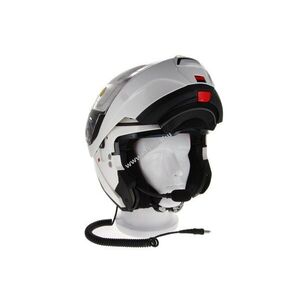 Nolan N100-6 felnyitható motoros sisak XL (62) fehér TITAN sisakkommunikáció Nexus 01 kép