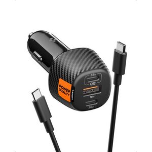 Spigen Essential 113 W Car Charger EV1133 Black kép