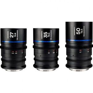 Laowa Nanomorph S35 Prime 3 27/35/50 (Canon RF) (VE273550RFB) kép