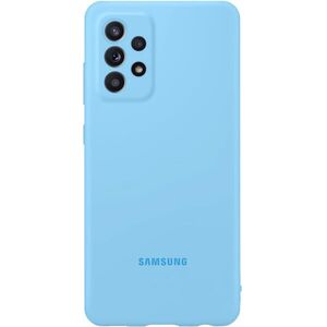 Galaxy A72 Silicone Cover blue (EF-PA725TLEGWW) kép