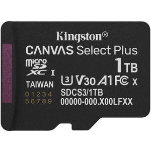 microSDXC Canvas Select Plus 1TB V30/A1 (SDCS3/1TBSP) kép