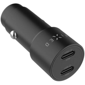 FIXED 2xUSB-C kimenettel PD 3.0 támogatás, 65W, fekete kép