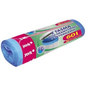 YORK lux szemeteszsák zsineggel, 60 l, 10 db kép