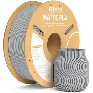 Elegoo PLA MATTE - 1, 75mm, 1kg, Cardboard Spool, Slate Grey kép
