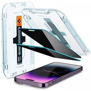 Spigen Glass EZ Fit Privacy 2 Pack iPhone 14 Pro üvegfólia kép