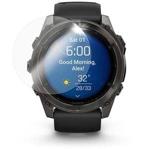 FIXED Garmin Fenix 8 üvegfólia - 51mm, átlátszó, 2db kép