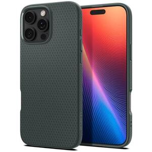 Spigen Liquid Air Abyss Green iPhone 16 Pro tok kép