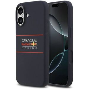 Red Bull Silicone Horizontal Logo MagSafe iPhone 17 Navy tok kép
