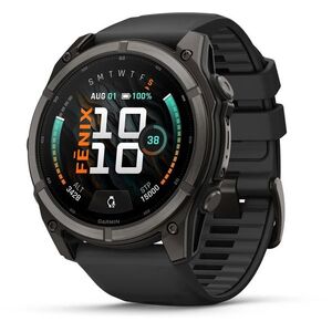 Garmin Fenix 9, 51 mm, AMOLED, Carbon Grey DLC, Titanium Black kép