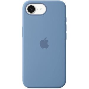 Apple iPhone 16e jégkék szilikon tok kép
