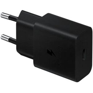 Samsung USB-C töltőfej + USB-C kábel - 15W, fekete kép