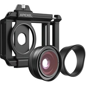 Apexel Adjustable 10× - 20× Zoom Macro Lens kép