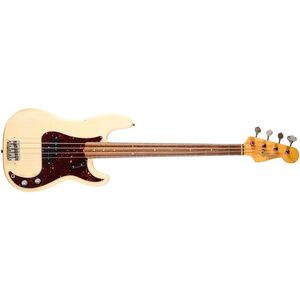 Fender 1966 Precision Bass Refin Trans Blonde 1-Piece Ash Body kép
