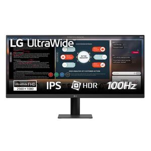 LG 29" 29U511A-B.AEU UltraWide 21: 9 WFHD IPS monitor - Fekete kép