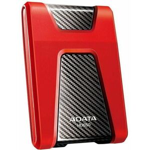 2TB 2.5" ADATA HD650 külső winchester fekete-piros (AHD650-2... kép