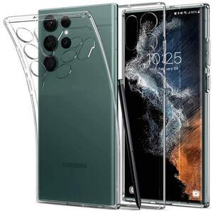 Liquid Crystal Samsung Galaxy S22 Ultra Case crystal clear (ACS03912) kép