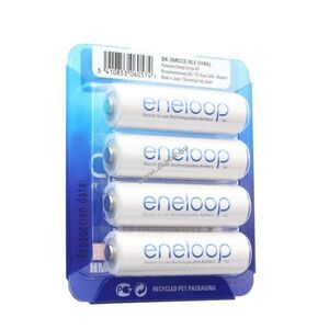 Panasonic eneloop HR-3UTGB AA Mignon ceruza akku 1, 2V 2000mAh 4db/csomag ACBOXAA tárolódoboz NiMH kép