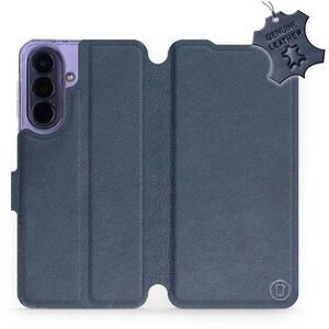 Mobiwear Kožené Flip pouzdro pro Samsung Galaxy A57 5G - modré kép